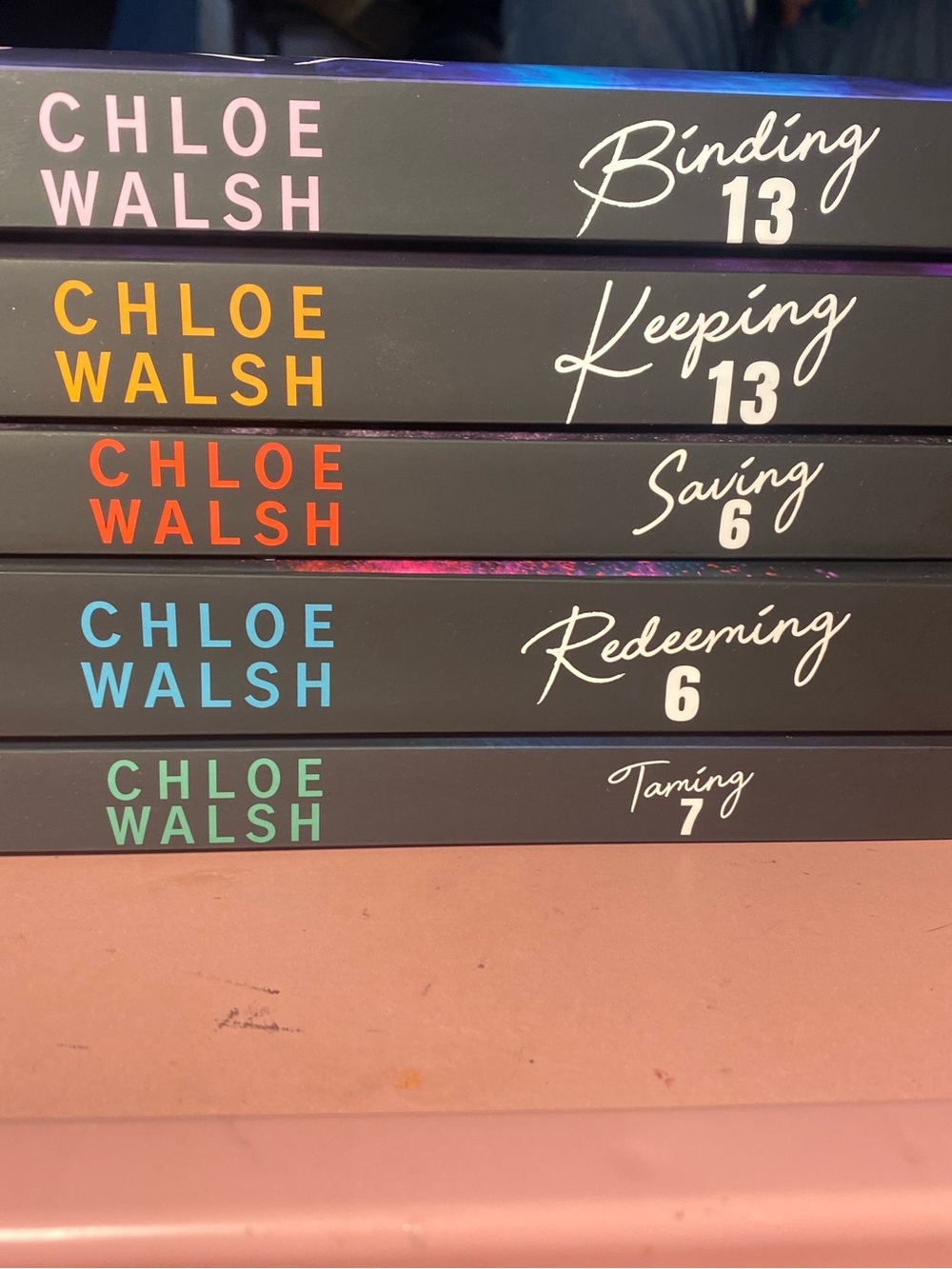 Chloe Walsh Binding series